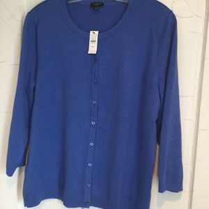 Talbots Cotton Cárdigan Sweater